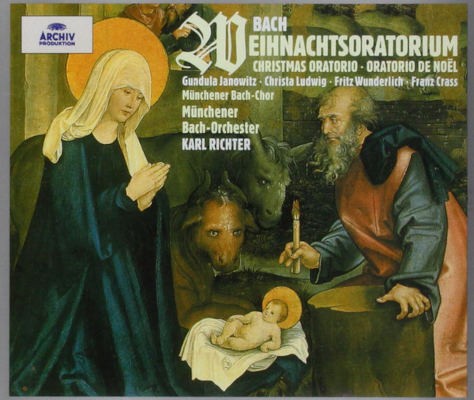Johann Sebastian Bach / Karl Richter - Vánoční oratorium (1988) /3CD
