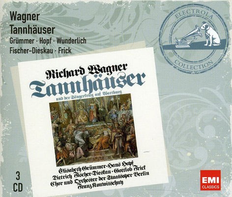Richard Wagner / Chor Und Orchester Der Staatsoper Berlin, Franz Konwitschny - Tannhäuser Und Der Sängerkrieg Auf Wartburg (3CD, 2011)