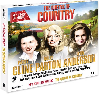 Patsy Cline, Dolly Parton, Lynn Anderson - My Kind Of Music: Queens Of Country (2CD, 2013) 