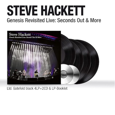 Steve Hackett - Genesis Revisited Live: Seconds Out & More (2022) /4LP+2CD Limited BOX
