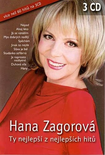 Hana Zagorová - Ty Nejlepší Z Nejlepších Hitů (3CD, 2010) DVD OBAL