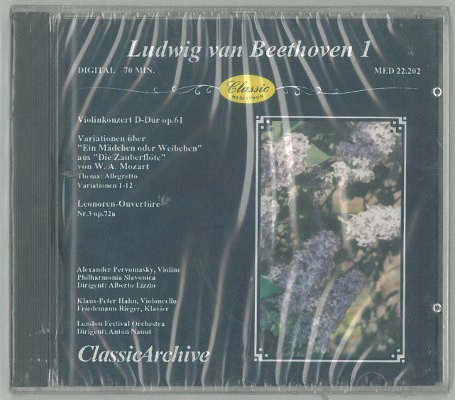 Various Artists - Classic Archive: Ludwig Van Beethoven 1 (1989)