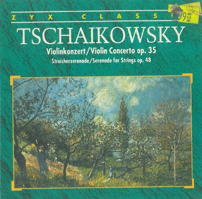 Petr Iljič Čajkovskij - ZYX Classic, Vol. 6 - Violin Concerto op. 35 / Serenade for Strings op. 48 (1999) /papírový obal