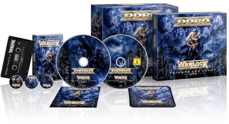 Doro / Warlock - Triumph & Agony Live (2021) /CD+BRD+MC