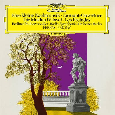 Wolfgang Amadeus Mozart, Ludwig Van Beethoven, Bedřich Smetana.../Ferenc Fricsay - Vltava / Malá Noční Hudba / Egmont-Overture / Les Préludes (2016) - Vinyl