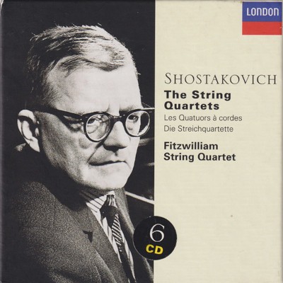 Dmitrij Šostakovič / Fitzwilliam String Quartet - String Quartets (1997) /6CD BOX
