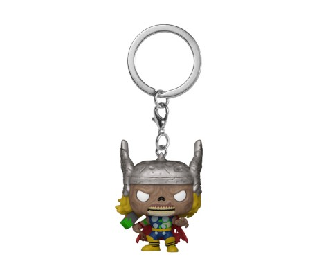 Thor / Klíčenka - Klíčenka Funko POP! Keychain: Marvel Zombs - Thor 