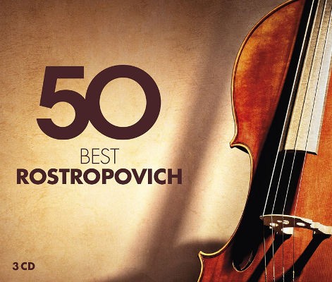 Mstislav Rostropovič - 50 Best Rostropovich (3CD, 2018) 