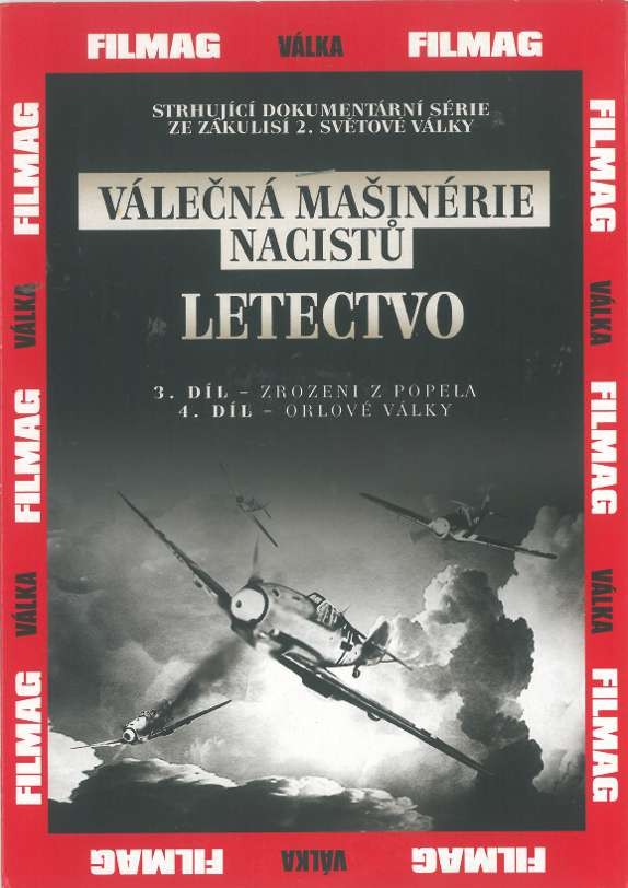Film/Dokumentární - Válečná mašinerie nacistů 3+4 díl (Letectvo) (Papírová pošetka)