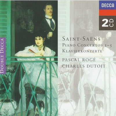 Camille Saint-Saëns / Pascal Rogé, Charles Dutoit - Piano Concertos 1-5 (Edice 1995) /2CD