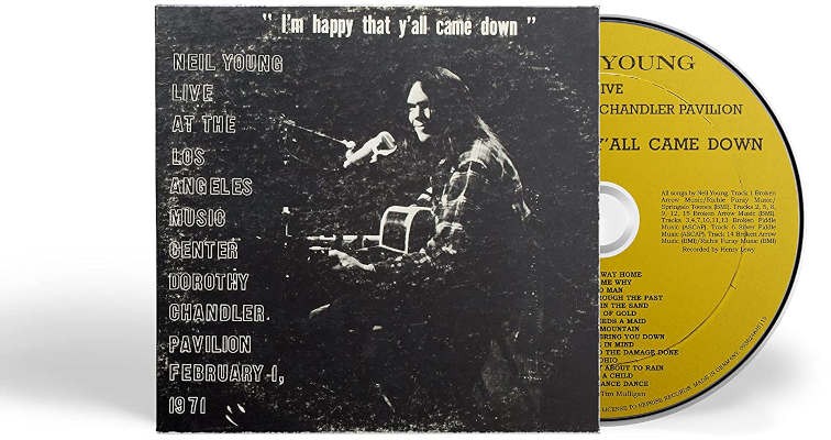 Neil Young - I'm Happy That Y'all Came Down - Dorothy Chandler Pavilion 1971 (Edice 2022)