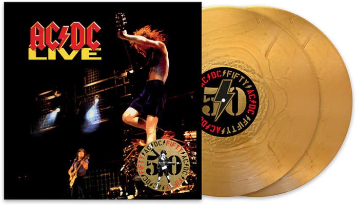 AC/DC - Live (Edice 2024) - Limited Gold Metallic Vinyl