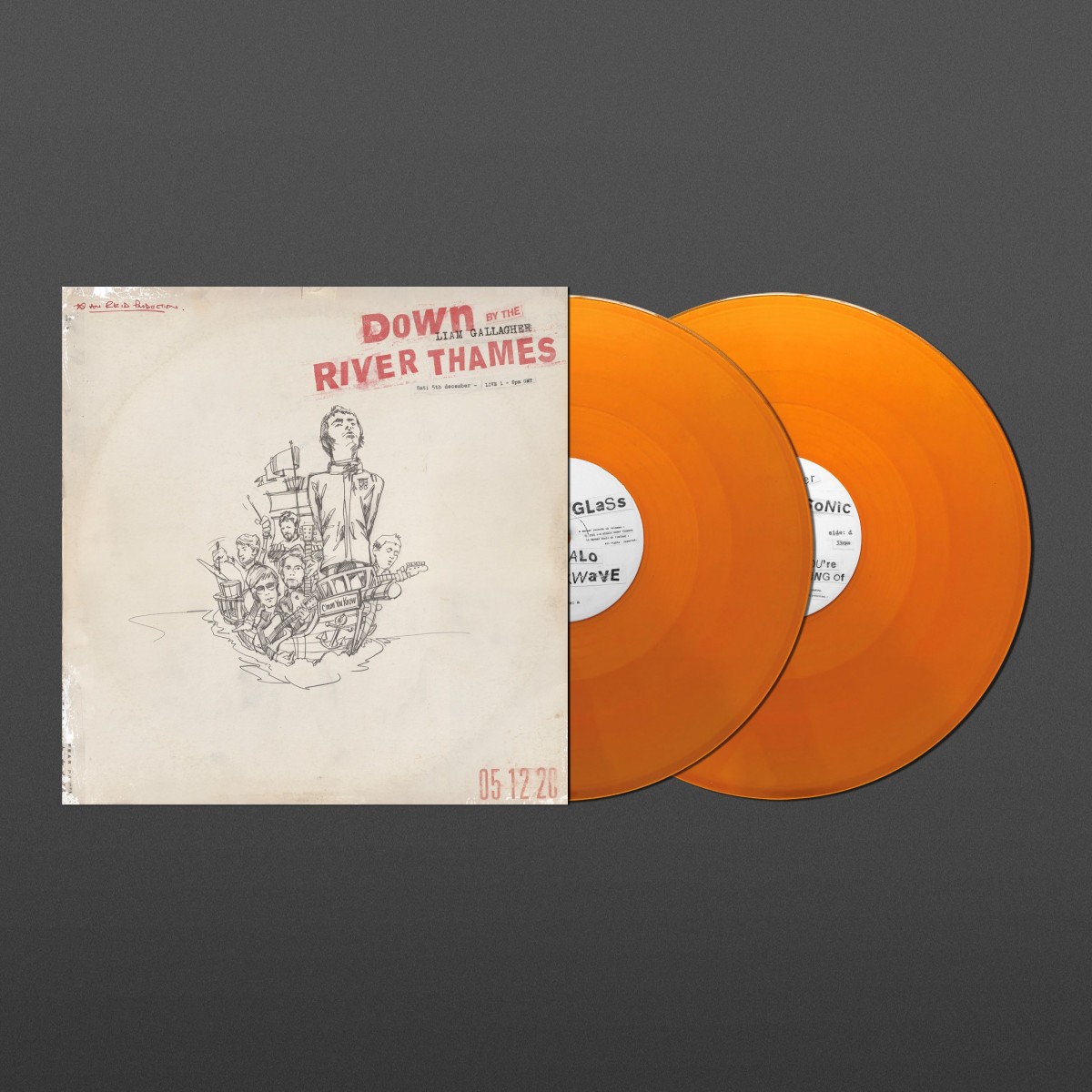 Liam Gallagher - Down By The River Thames (2022) - Limited Coloured Vinyl